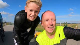 Onze zelfgemaakte MTB GAP JUMP!