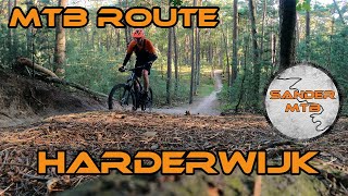 MTB route Harderwijk.