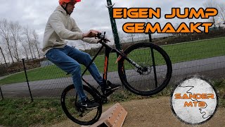 Homemade MTB jump!