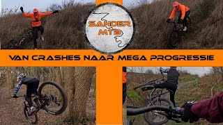 Van crashes naar mega progressie in MTB Oostvoorne