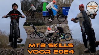 MTB Skills oefenen, volgend jaar les!!!