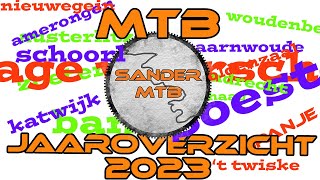 Sander MTB Jaaroverzicht  2023
