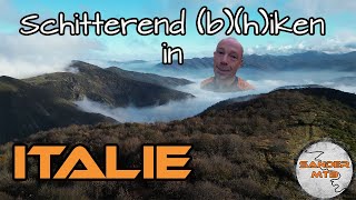 Meer hiken dan biken. MTB Italie