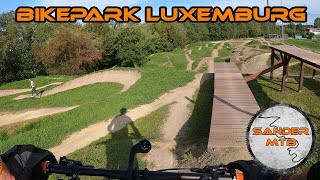 MTB Jumps. Bikepark Luxemburg