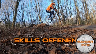 Ik maak weer vorderingen op de mtb. Drops,...