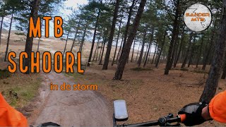 MTB Schoorl. In de storm....