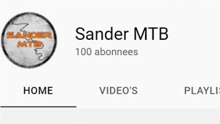 100 abonnees. Bedankt!