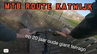 MTB Route Katwijk. Beginnende mountainbiker.
