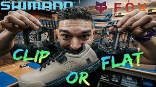 Clipless Pedals VS. Flat Pedals MTB in 2025:...