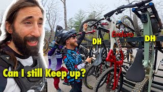 When all your friends bought DH bikes, but you...