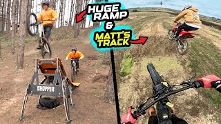HUGE MTB RAMP GAPS AND MATT JONES PRIVATE...