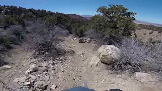 Lower Ghost Flats Trail. MTB Downhill.
