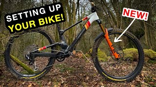 HOW TO SET A BIKE UP LIKE A PRO!!! ITS EASY...