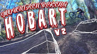 Hobart mountain biking, but its dry! | Tasmania