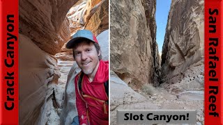 Short & sweet slot hike in Crack Canyon! |...