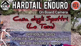 CASA DEGLI SPETTRI discesa MTB Enduro San Zeno...