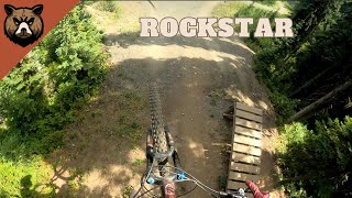 My First Time Down Rockstar in Sliverstar Bike...