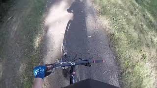 Beulah Park Nature Area, Zion, IL, MTB Trail...
