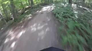 Beulah Park Nature Area, Zion, IL, MTB Trail...