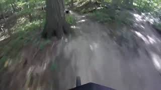 Beulah Park Nature Area, Zion, IL, MTB Trail...