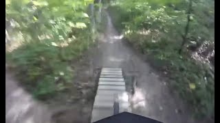 Beulah Park Nature Area, Zion, IL, MTB Trail...