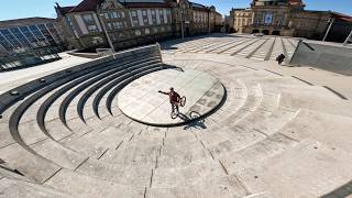 STREET DROP ins Nichts! MTB Street in Chemnitz.