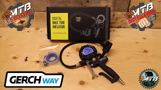 GERCHWAY Digital Bike Tire Inflator with...