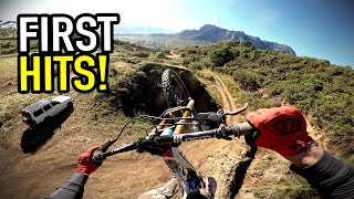 FIRST HITS 100 FOOT JUMPS FOR BREAKFAST!!