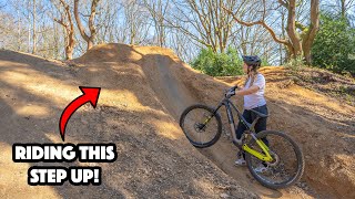 GETTING THE CONFIDENCE TO RIDE THIS STEP UP!