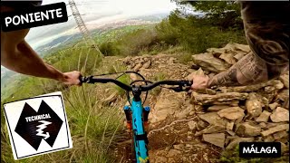 PONIENTE | Double Black trail | MALAGA - Spain