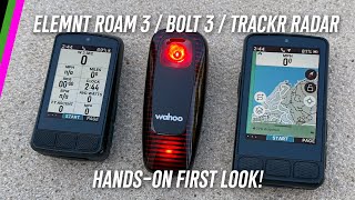 Wahoo ELEMNT ROAM 3 / BOLT 3 / RADAR First...