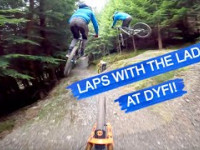 RIDING DYFI BIKEPARK WITH THE JONES TWINS AND...