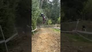 Cwmcarn Downhill Race - Practice Session
