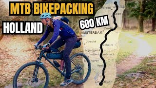 600 KM MTB Bikepacking durch Holland
