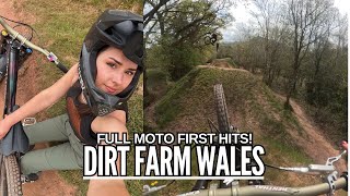 FULL MOTO FIRST HITS @ DIRT FARM!!!
