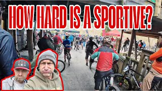 HOW HARD IS A MOUNTAIN BIKE SPORTIVE (RACE?)