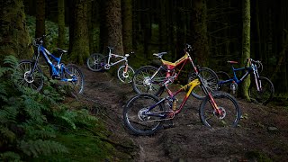 RETRO RACE. THE BIKES
