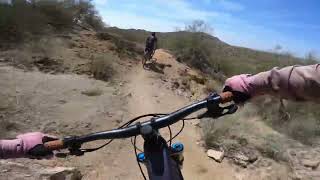 Mine trail in Hawes AZ  is fun #mtb