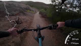 Riding through the toasted meadows