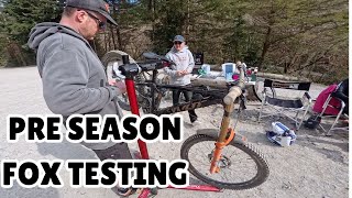 2025 PRE SEASON FOX TESTING !