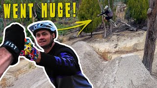 Pristine Hobart jump trails!! TD2
