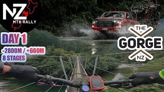 NZ MTB RALLY DAY 1 POV HIGHLIGHTS WAIROA GORGE...