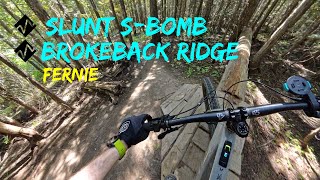 Slunt (S Bomb) + Brokeback Ridge - Fernie