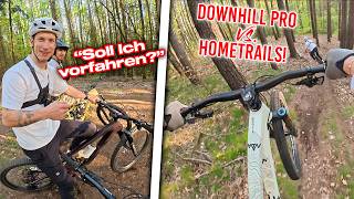 DOWNHILL PROFI Jasper Jauch fährt mir meine...