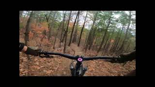 Downhill Mountain Biking Ouachita Mountains...