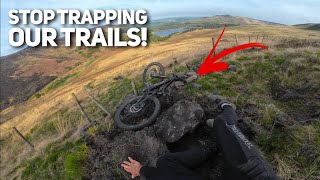 Someone is Boobytrapping Our Trails - This...