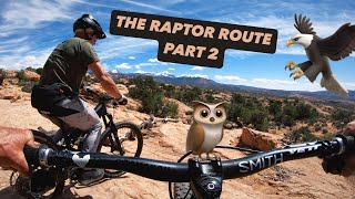 Lower Raptor Route in Moab Utah with Kyle Mears