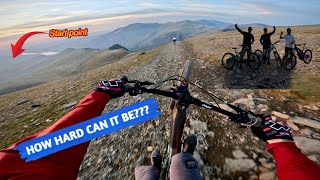 SUMMITING SNOWDON ON MTBs!