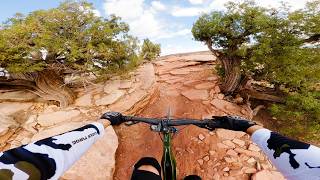 MTB Rookie on a BLACK DIAMOND - BULL RUN in Moab
