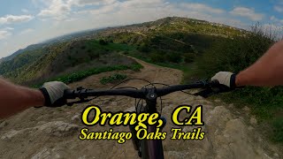 Best expert mountain bike trails in Orange, CA...